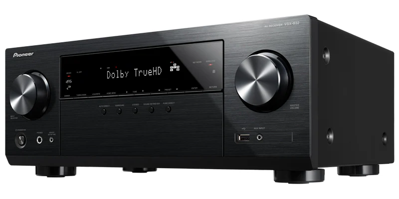 Pioneer VSX-832 5.1 Channel Receiver 4K Chromecast Bluetooth WiFi Atmos 825W (Certified Refurbished) - Image 3